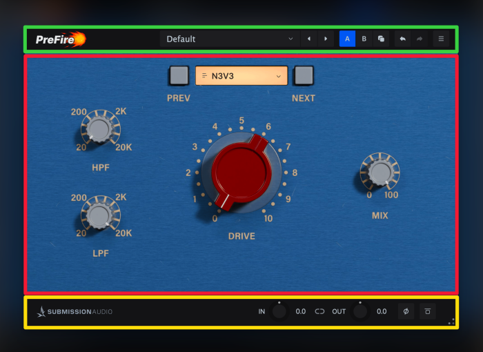 SubMission Audio PreFire Design and Features