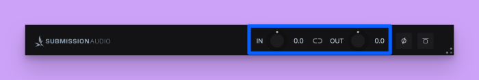 SubMission Audio PreFire Input Output