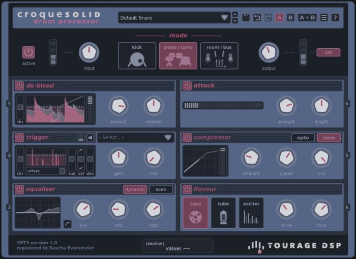 TOURAGE DSP Croquesolid