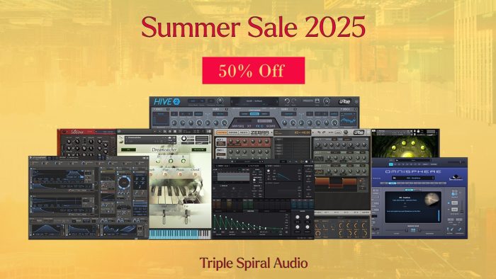 Triple Spiral Audio Summer Sale 2025