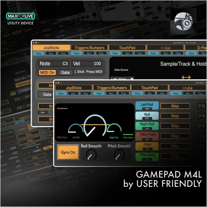 User Friendly Gamepad M4L