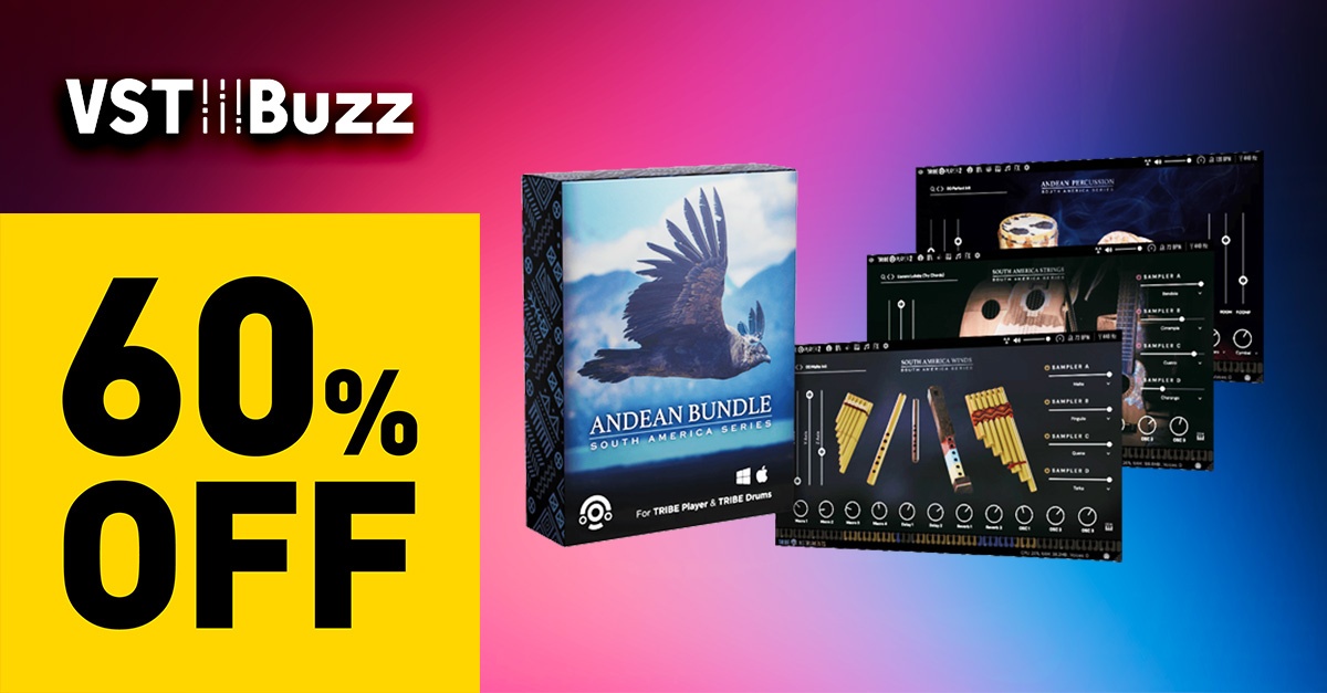 Save 60% on Andean VST Bundle by Tribe Instruments