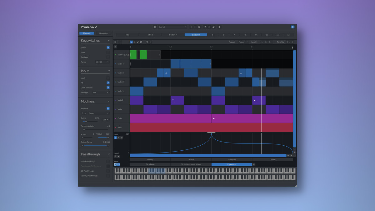 Venomode releases Phrasebox 2 phrase arpeggiator plugin