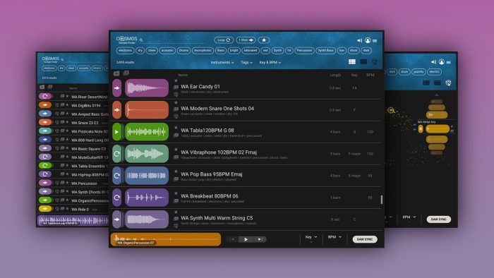 Waves COSMOS Sample Finder