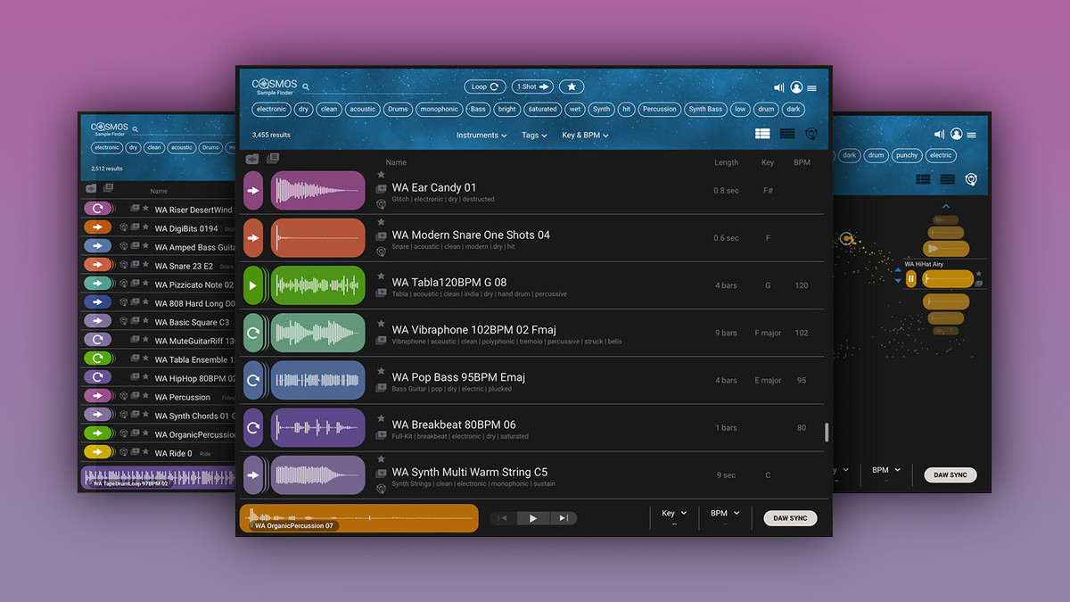 Waves announces V16 update to COSMOS Sample Finder