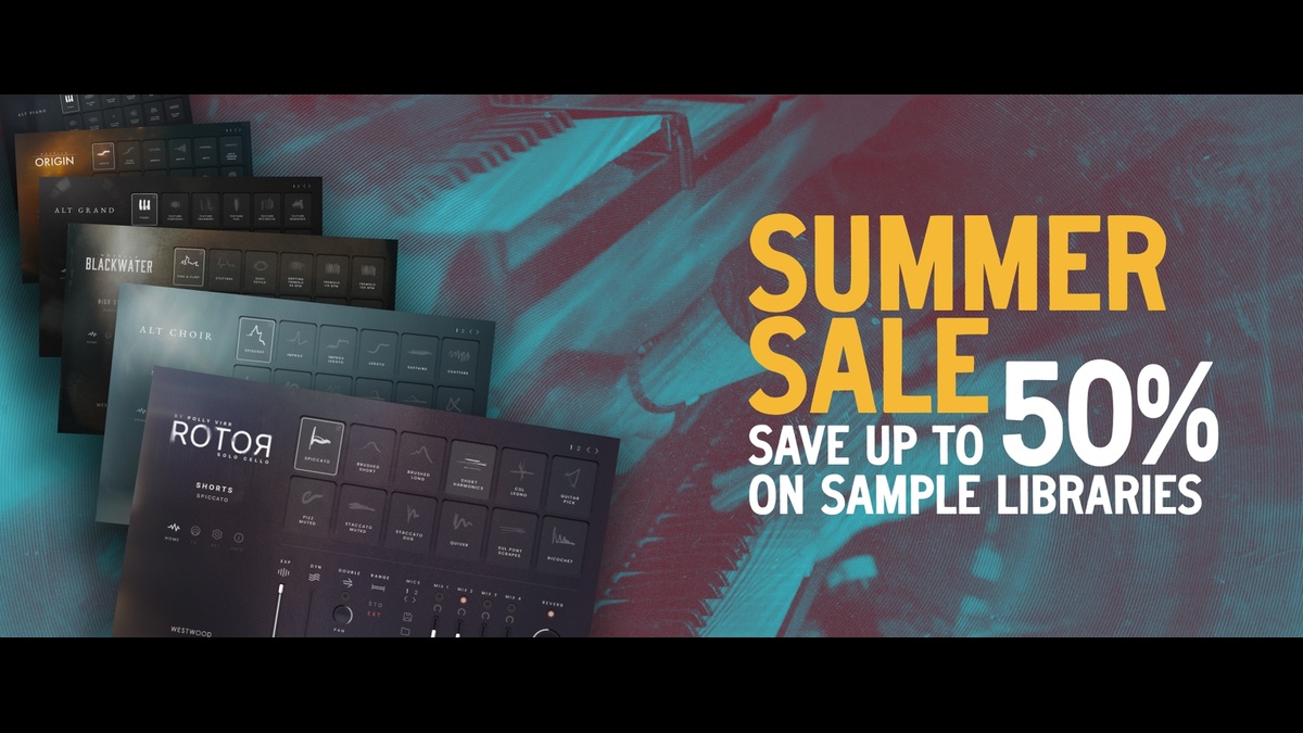 Westwood Summer Sale: Save up to 50% on sample libraries