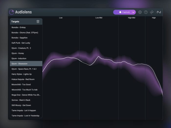 iZotope Music Production Suite Audiolens
