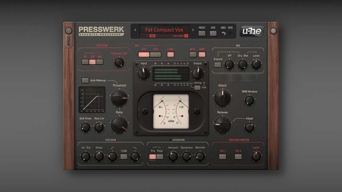 Save 30% on Presswerk dynamics effect plugin by u-he