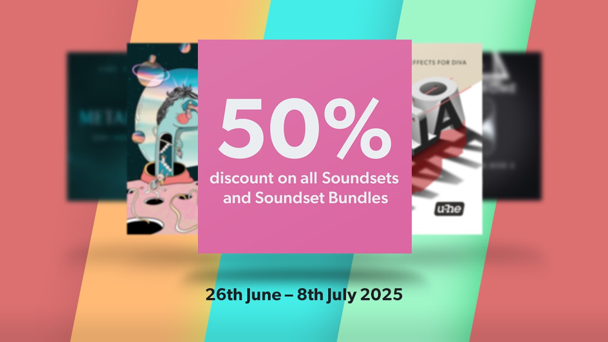 Save 50% on soundsets for u-he’s virtual instruments