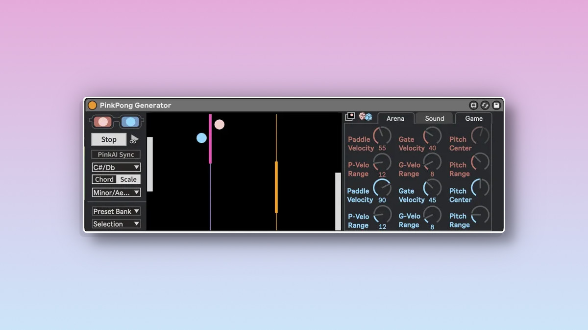 Isotonik Studios intros Pink Pong Generator by 4 Chamber Sound