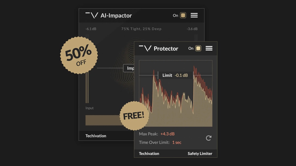 Save 50% on Techivation AI-Impactor + FREE Protector with purchase