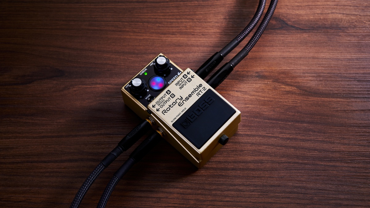 BOSS launches RT-2 Rotary Ensemble compact pedal