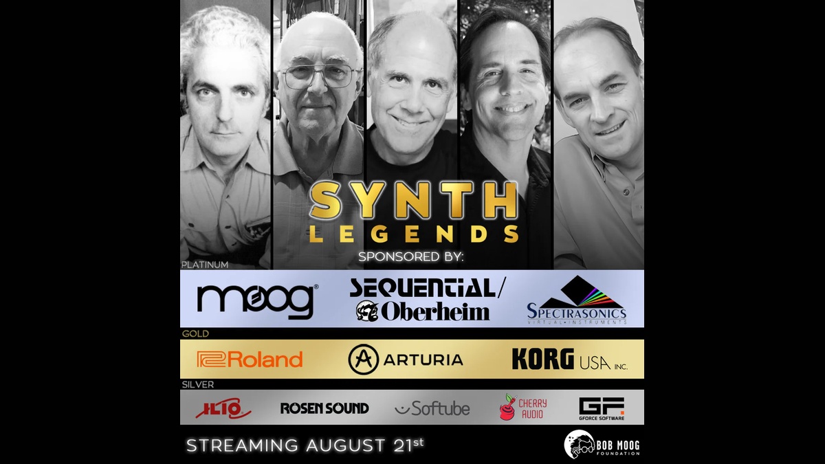 Bob Moog Foundation announces Synth Legends livestream on 20th anniversary of Bob Moog’s passing