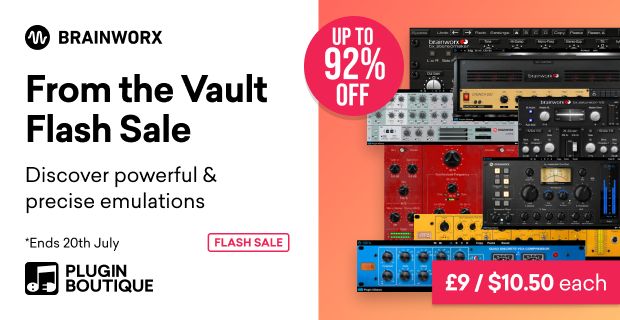 From the Vault Flash Sale: Save up to 92% on Brainworx & Vertigo
