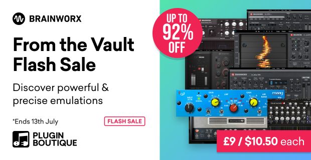 From the Vault Flash Sale: Save up to 92% on Brainworx & Mäag Audio