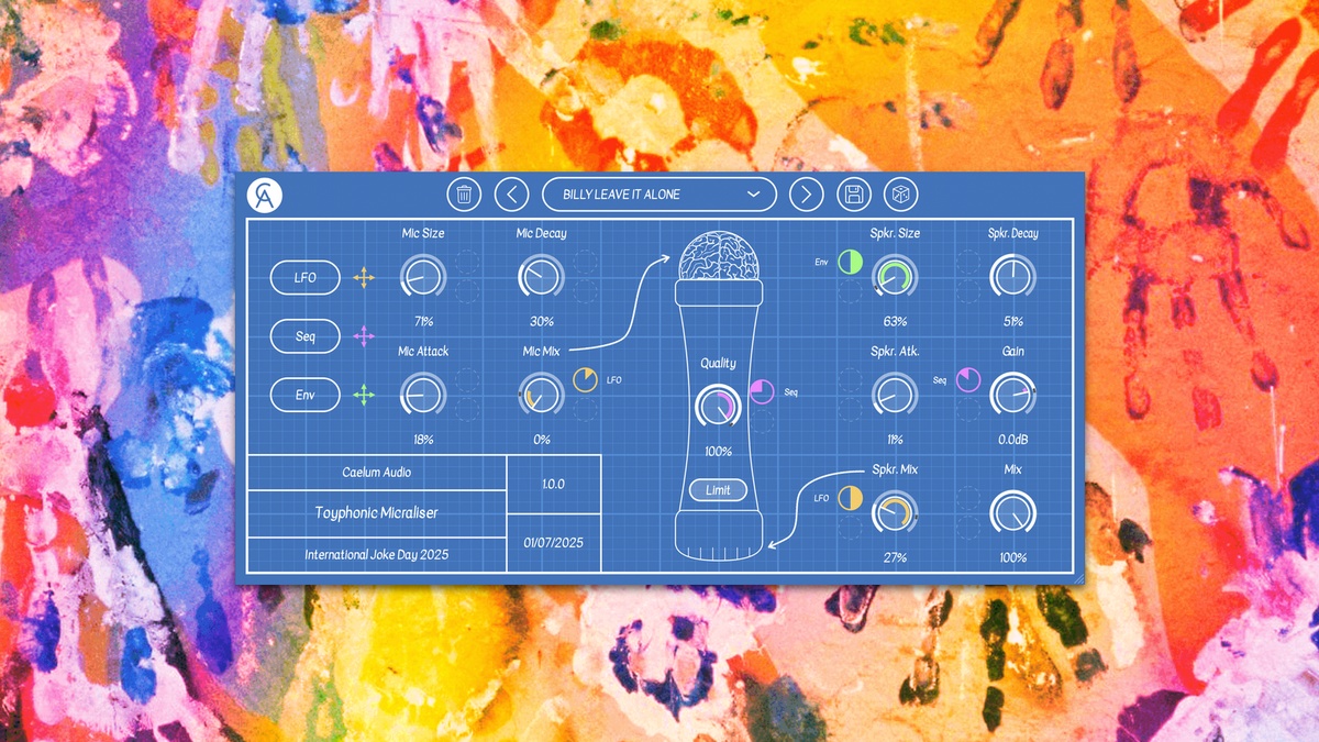 Caelum Audio releases Toyphonic Micraliser plugin (FREE for limited time)