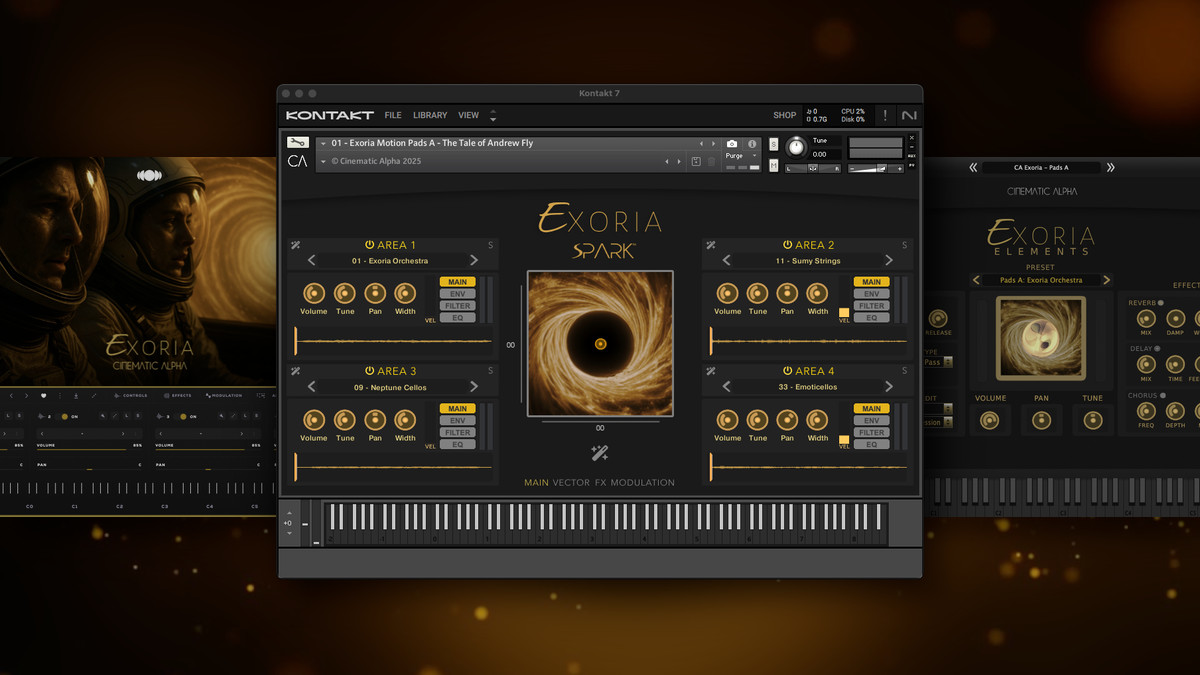 Cinematic Alpha launches Exoria & Exoria Elements cinematic sound libraries