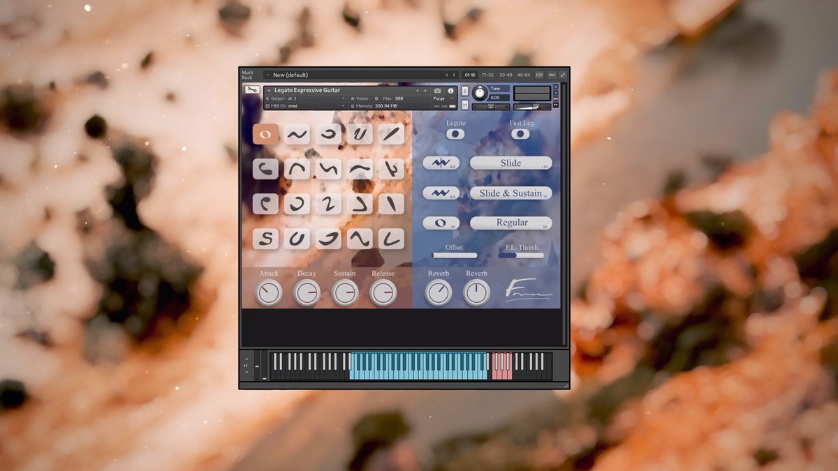 David Forner releases Legato Expressive Guitar for Kontakt at intro offer