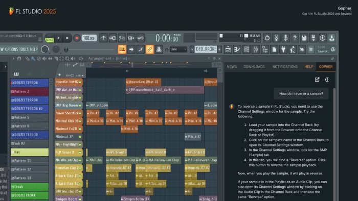 FL Studio 2025 Gopher