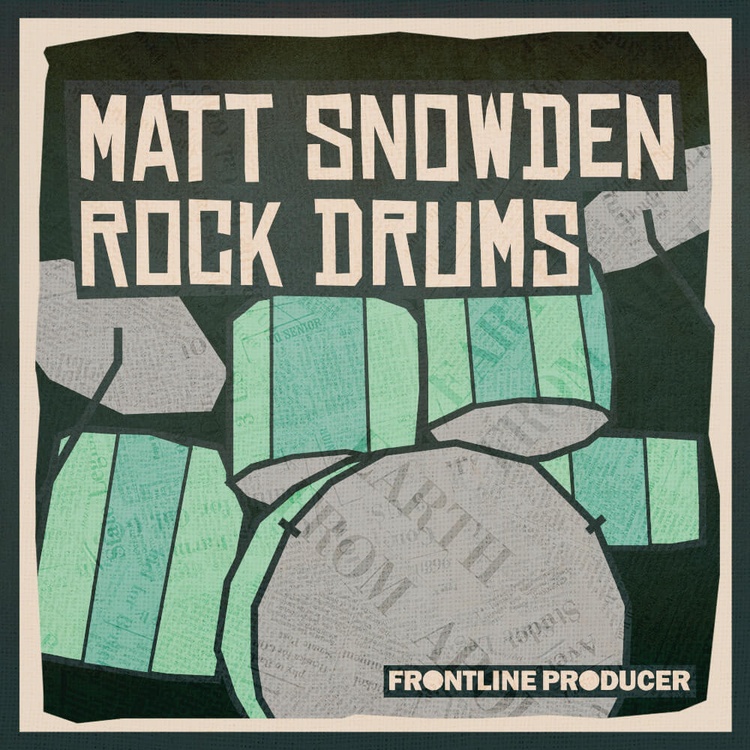 Frontline Producer launches Rock Drums sample pack by Matt Snowden