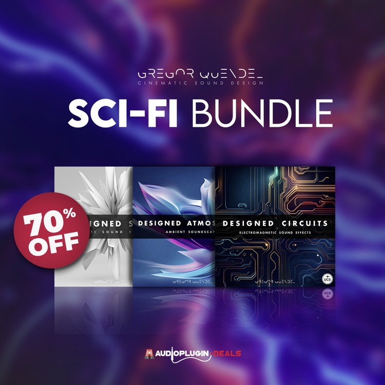Save 70% on Sci-Fi Sound Design Collection by Gregor Quendel