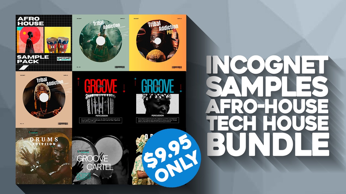 Ultimate Afro & Tribal House Bundle by Incognet Samples on sale for $9.95 USD