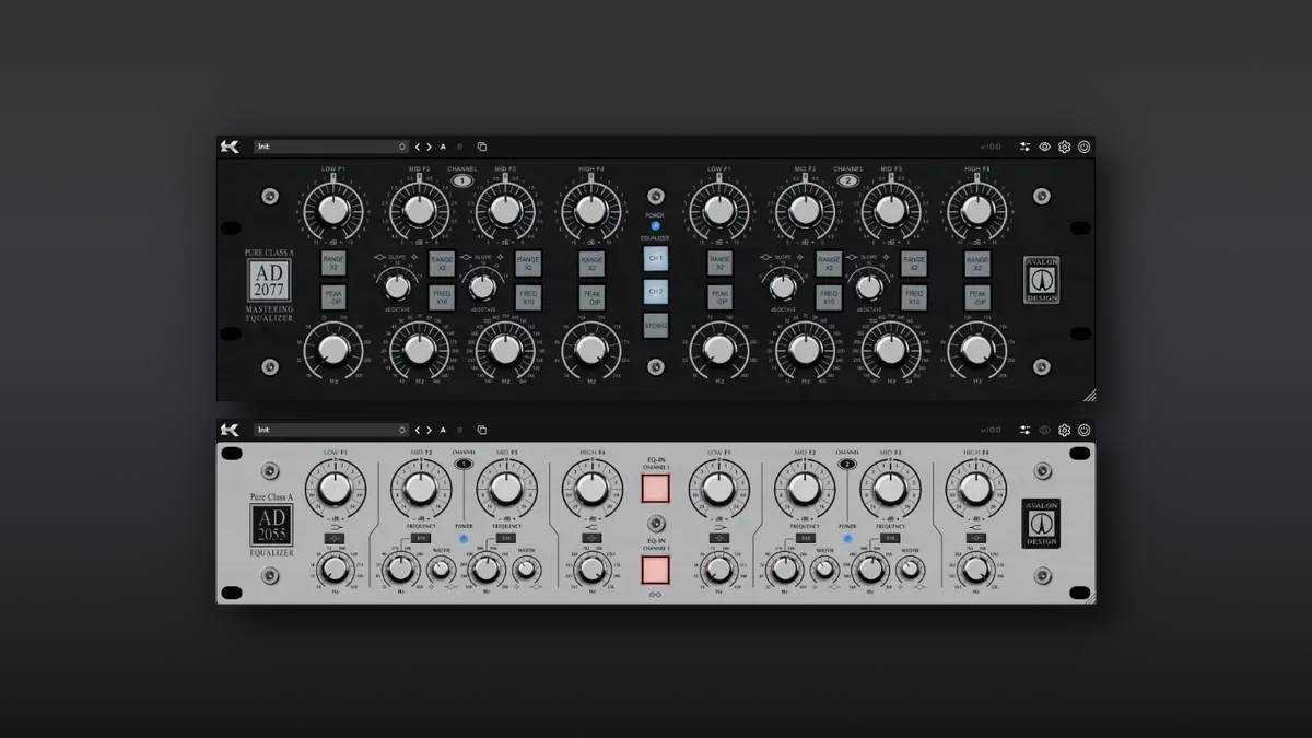 Kazrog launches Avalon mastering & parametric EQ bundle