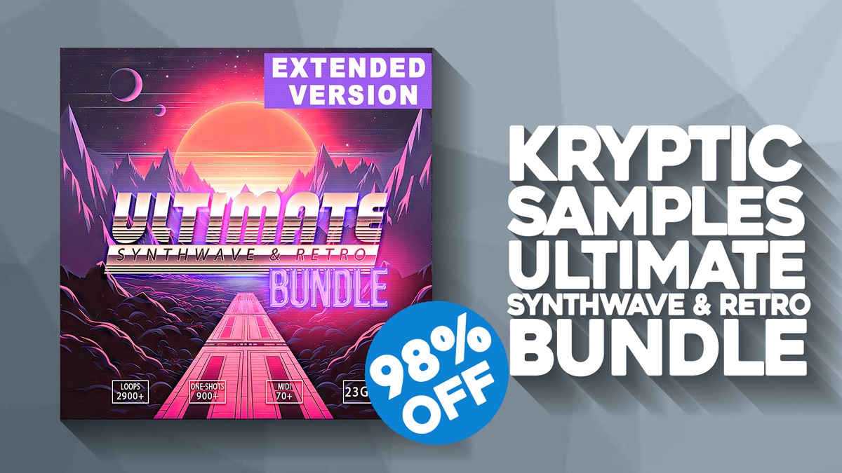 19-in-1 Ultimate Synthwave & Retro Bundle on sale for $11.95 USD