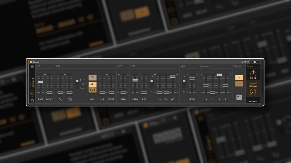 Monomono releases Maya lush synthesizer for Ableton Live