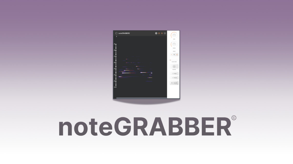 noteGRABBER 2 audio to MIDI plugin by Navie Tools