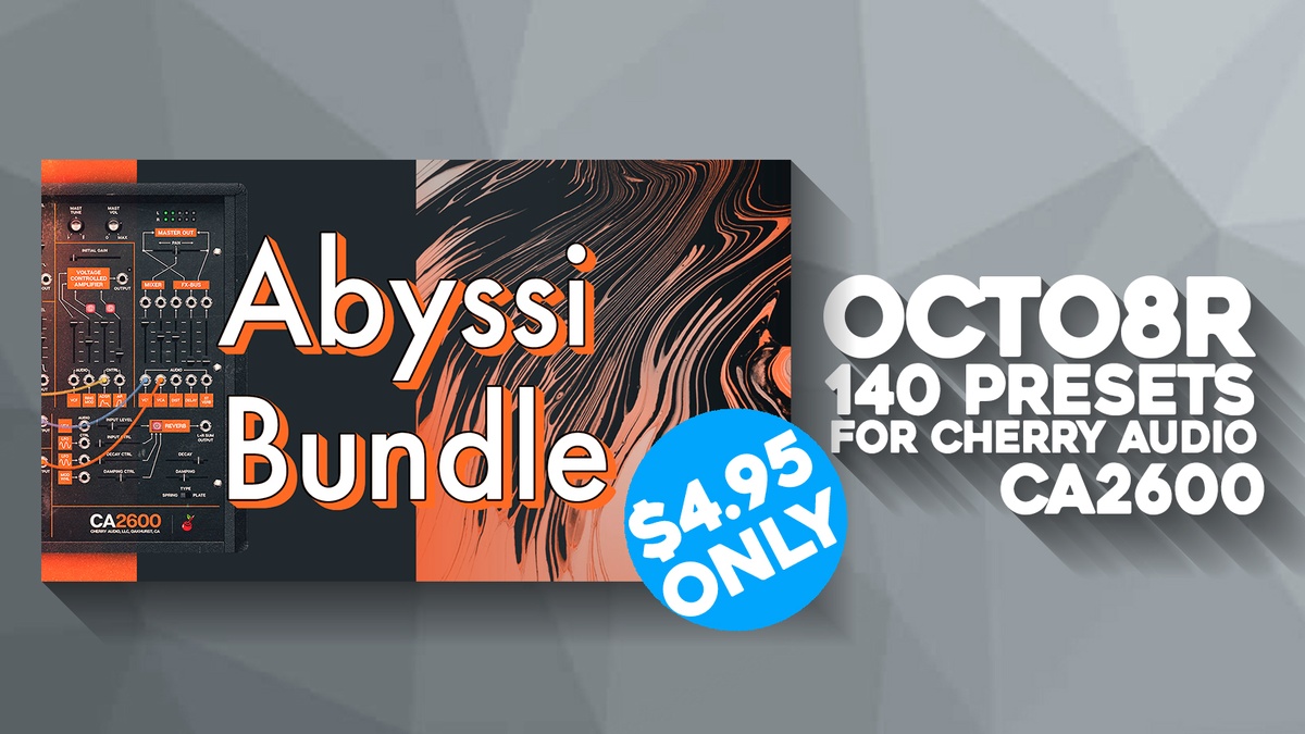 OCTO8R Abyssi Bundle for CA2600 Synth on sale for .95 USD