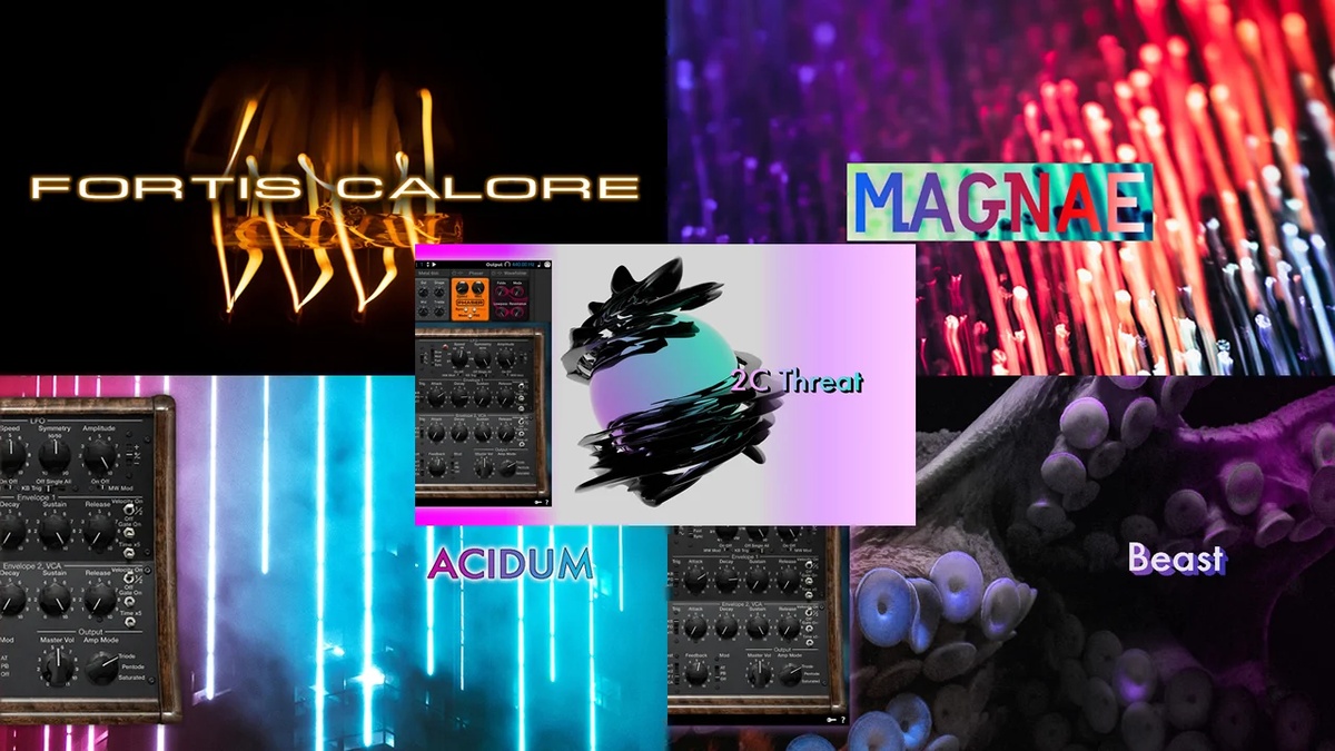 OCTO8R launches Knifonium Bundle: 5 soundsets for $8 USD!