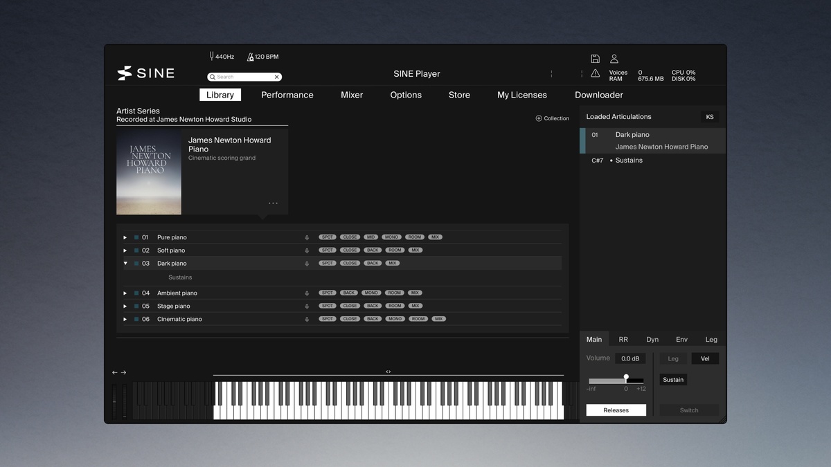 Orchestral Tools releases James Newton Howard Piano