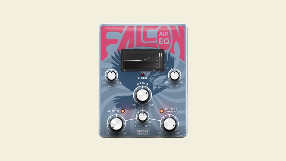 Safari Pedals launches Falcon Air EQ effect plugin