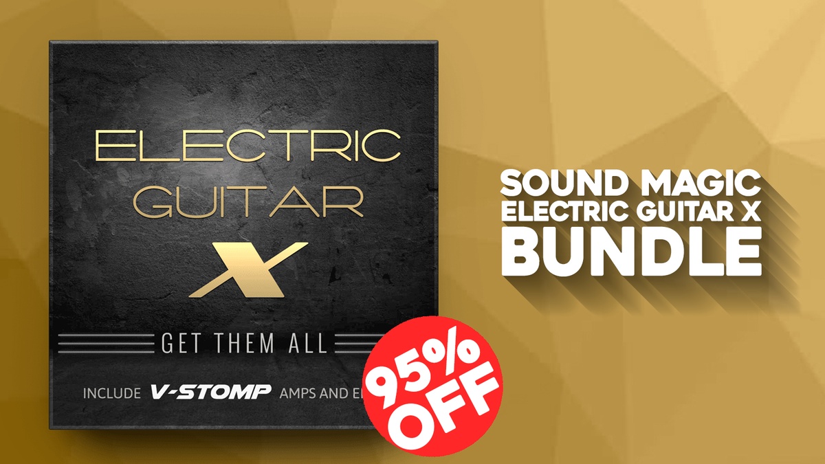 Electric Guitar X Bundle by Sound Magic on sale for  USD