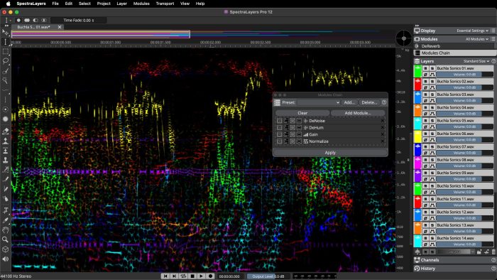 SpectraLayers 12 -Edit Multiple Layers At Once