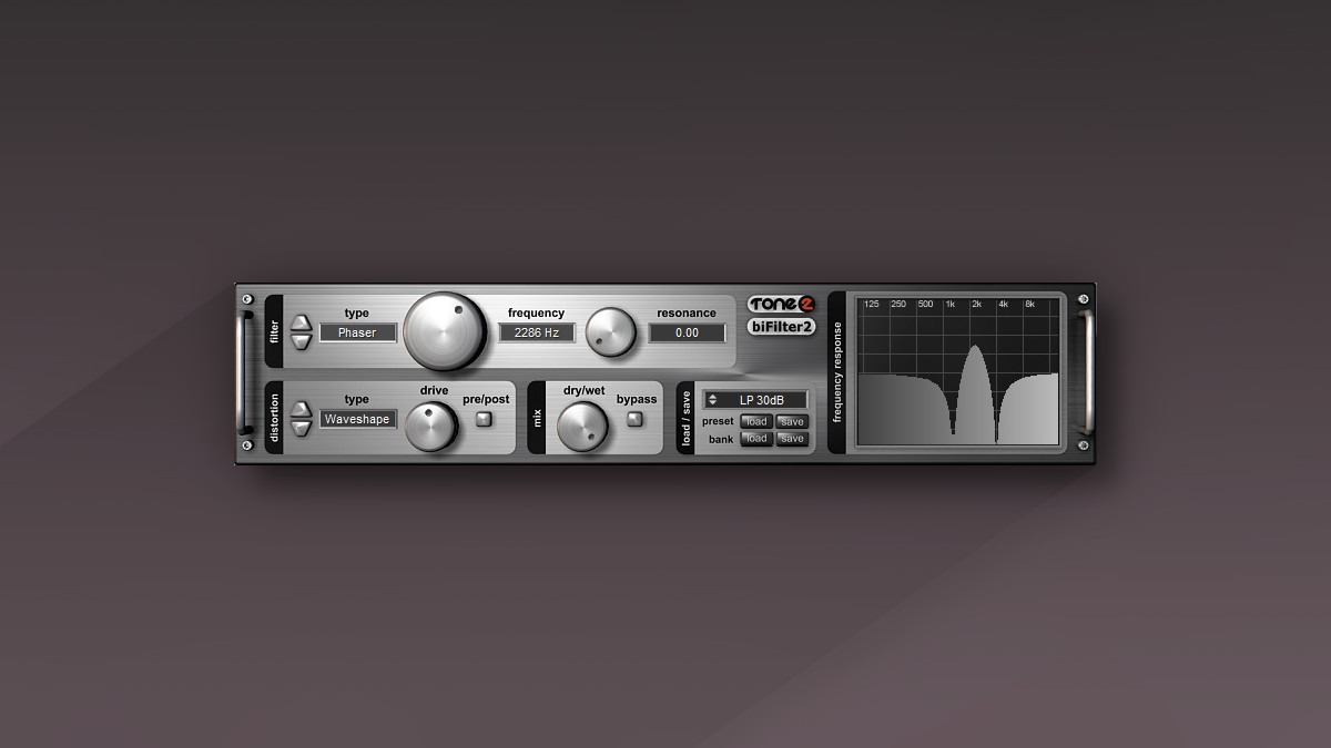 Tone2 updates BiFilter for Windows to v2.5, now freeware