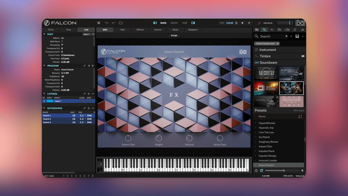 Review: Falcon 3 Creative Hybrid Instrument by UVI