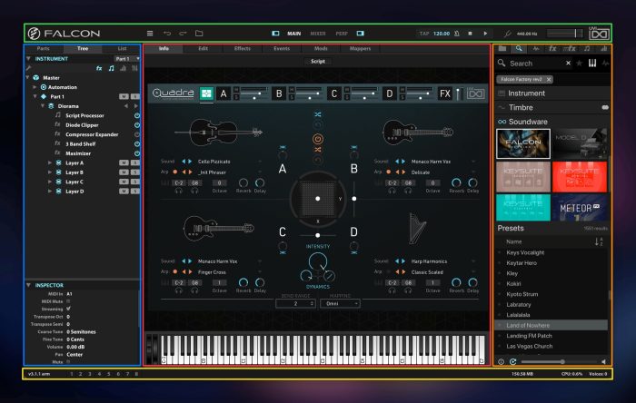 UVI Falcon Interface