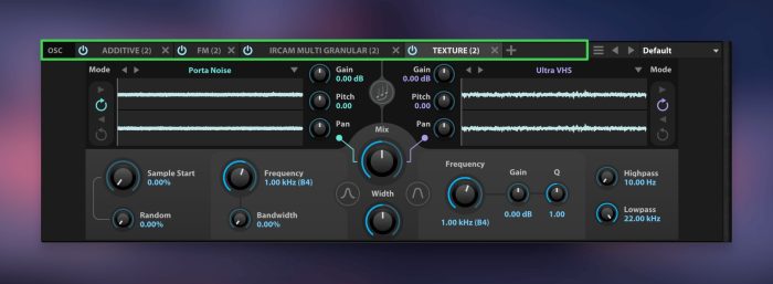 UVI Falcon Texture Oscillator