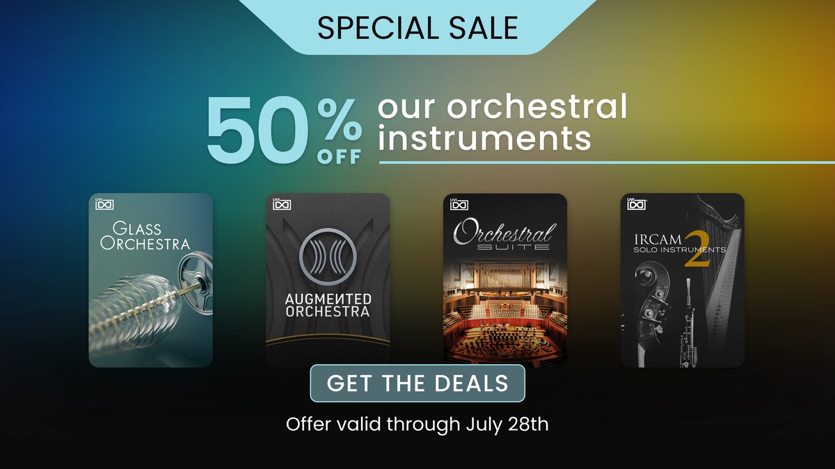 Save 50% on Orchestral Instruments by UVI
