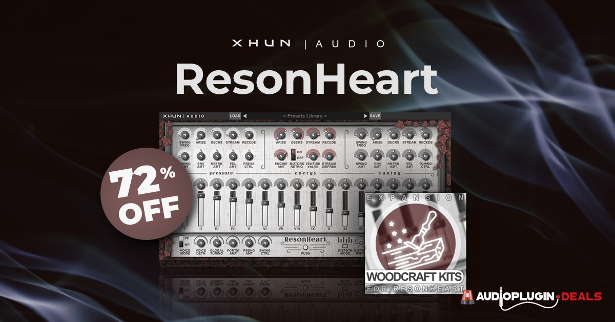 Save 72% on ResonHeart + Woodcraft Kits Expansion by Xhun Audio